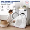 Sleep Comfy 4 Jahreszeiten Bettdecke 200x220 cm – Thermo Produktbild-Vorschau 5