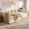 INONEFT Schlafsofa 90/180 × 200 cm, polsterbett, Produktbild-Vorschau 2