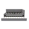 Flieks Schlafsofa Sofabett 90x200cm mit Ausziehbarem Bett, Produktbild-Vorschau 9