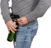 OOTB Schwarzer Flaschenhalter Bier-Gürtel 123 cm Produktbild-Vorschau 6