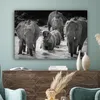OneMillionCanvasses® - Leinwandbilder - 140x90 cm, Elefant Produktbild-Vorschau 4