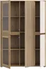 Vetrina Neutra Rovere e Cashmere con Ante in Vetro Anteprima dell’immagine prodotto 11