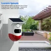 Solární pohybový senzor Alarm Venkovní alarm 120dB Hlasitá Náhled obrázku produktu 6