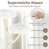 COSTWAY Kratzbaum 165cm, Katzenbaum Katzenmöbel mit 4 Produktbild-Vorschau 4