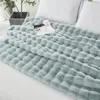 Kuscheldecke Wohndecke 160x200cm Doppelseitig Plüschdecke Produktbild-Vorschau 3