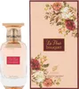 A perfume bottle and its packaging are displayed side-by-side against a white background. Podgląd zdjęcia produktu