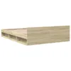 The Living Store Bettgestell mit Schubladen Sonoma-Eiche Produktbild-Vorschau 7