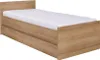 Jednolůžková postel s roštem 80x200 LIONU - dub riviera Náhled obrázku produktu 1