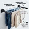 Secadora de ropa de pared plegable de 20 metros con brazos Vista previa de la imagen del producto 2