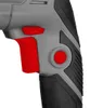 A close-up view of the handle and trigger mechanism of a power tool. Podgląd zdjęcia produktu