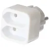 Multiprise 2x Euro blanc, sortie double Adaptateur de prise Voir les images du produit 2