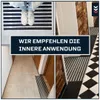 POLENTEX Aluminium Fußmatte für Türen mit Rahmen 80x60 cm, Produktbild-Vorschau 7