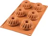 Silikomart forma na muffiny Gugelhupf 6 ks Ø7cm H 3,6cm Náhľad obrázku produktu 1