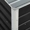 vidaXL Záhradný zvýšený záhon z pozinkovanej ocele 240 × 40 Náhľad obrázku produktu 5