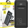 Awei Powerbank P169K 20000Mah 22,5W Čierny/Čierny Displej + Náhľad obrázku produktu 1