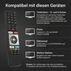 Dakana Ersatz Fernbedienung für Telefunken RC4318P / RC4318 Produktbild-Vorschau 2