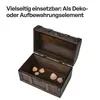 Schatzkiste Holztruhe Schatztruhe aus Holz mit oder ohne Produktbild-Vorschau 7