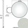 LZQ 3×300 W LED UFO osvetlenie hal, 6000–6500 K priemyselná Náhľad obrázku produktu 2