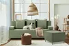 Couch FIREZE mit Puff 3in1 SATZ - Sofa mit Schlaffunktion - Produktbild-Vorschau 1