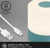 BRILONER  Mini LED Akku Tischleuchte IP44, Stufenweise Produktbild-Vorschau 3