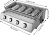Gasgrill für Garten und Camping - BBQ 4-Brenner - LPG Produktbild-Vorschau 3