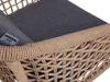 Gartenstuhl SANSIBAR SKOVBY BHT 58x76x66 cm grau Produktbild-Vorschau 4