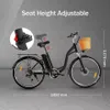 26Zoll E Bike Herrenfahrrad ab 155cm City Elektrofahrrad Produktbild-Vorschau 3