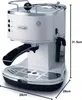 Machine à café et à cappuccino De'Longhi ICONA ECO 311.W Voir les images du produit 12