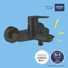 Grohe Quickfix Badewannenarmatur Start schwarz matt Produktbild-Vorschau 5