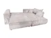 A beige cord sofa bed is shown from a slightly elevated side angle against a white background. Produktbild-Vorschau