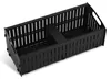 Ikodm, bac à granulés de 48 x 20 x 17 cm, avec 2 chambres Voir les images du produit 1