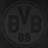 Borussia Dortmund BVB Badetuch schwarz 70 x 180 cm Produktbild-Vorschau 2
