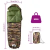 vidaXL Mumienschlafsack für Erwachsene Camping 3 Produktbild-Vorschau 4