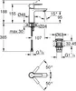 Grohe Lineare Mitigeur monocommandé pour lavabo, XS-Size, Anteprima dell’immagine prodotto 4