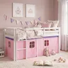 Homestyle4u Hochbett 90x200 Kinder mit Lattenrost mit Produktbild-Vorschau 2