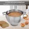 Robot da cucina Syntrox Germany 2000 W 12 L con tritacarne Anteprima dell’immagine prodotto 4