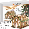 Ruhhy 22905 Set 3D-uitsteekvormpjes: peperkoekhuisje Productafbeelding-voorbeeld 12