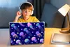 MuchoWow® Laptop Aufkleber Sticker Cover Quallen - Neon - Produktbild-Vorschau 3