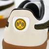 PUMA Sneaker Palermo LTH 01 40 BVB-Version mit schwarzem Produktbild-Vorschau 2