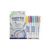 8 Giotto Turbo Glitter Pastel Fasermaler Voir les images du produit 5