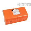 250 Servietten, 3-lagig 1/4-Falz 24 cm x 24 cm nektarine Produktbild-Vorschau 3