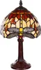 Birendy Tischlampe  Tiffany Libelle groß Tiff157 Motiv Produktbild-Vorschau 1