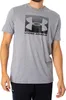 Under Armour Boxed Sportstyle Kurzarm-T-Shirt, Grau L Produktbild-Vorschau 1