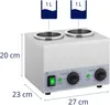 Flaschenwärmer für scharfe Soßen, 2 x 1 l, 40–90 °C, 400 W Produktbild-Vorschau 7
