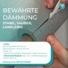selbstklebende PE Rohrisolierung 1 m Ware Farbe grau : 15 x Produktbild-Vorschau 2