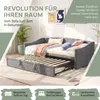 INONEFT Dagbed 90x200cm/180x200cm met uitschuifbed, Productafbeelding-voorbeeld 3