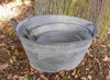 Zinkwannen-Set Oval 3 Stück Pflanztopf Zinkbottich Produktbild-Vorschau 4