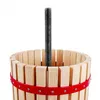 Obstpresse, Weinpresse, Apfelpresse - Korb aus Holz 18 l Produktbild-Vorschau 2