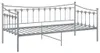 vidaXL Rám rozkladacej pohovky sivý kovový 90x200 cm Náhľad obrázku produktu 4
