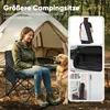 SUNULA Campingstuhl Faltbar 100 kg, Camping Klappstuhl Produktbild-Vorschau 6